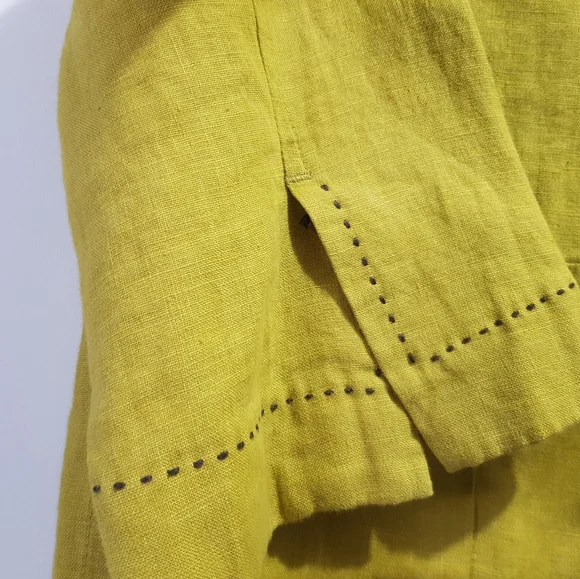 Verge Pant Suit, Size 12, Chartreuse Green. - Picture 2 of 5